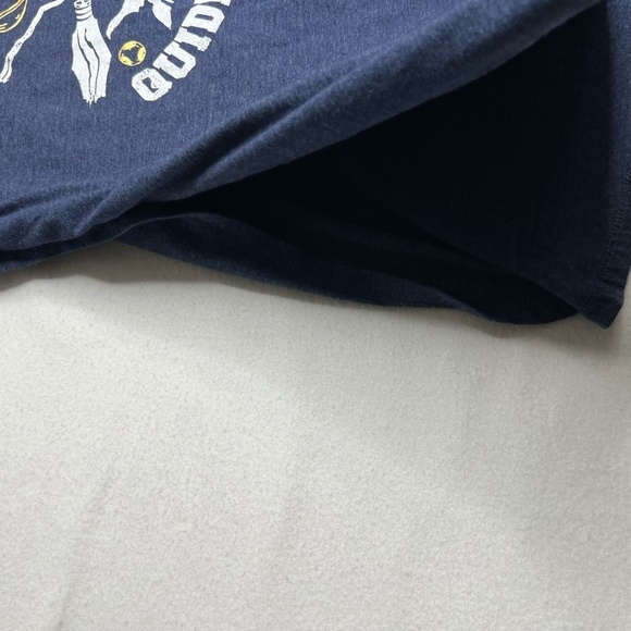 Harry Potter Women's Short Sleeve Navy Hogwarts Quidditch Graphic Tee Size XL - Picture 4 of 9